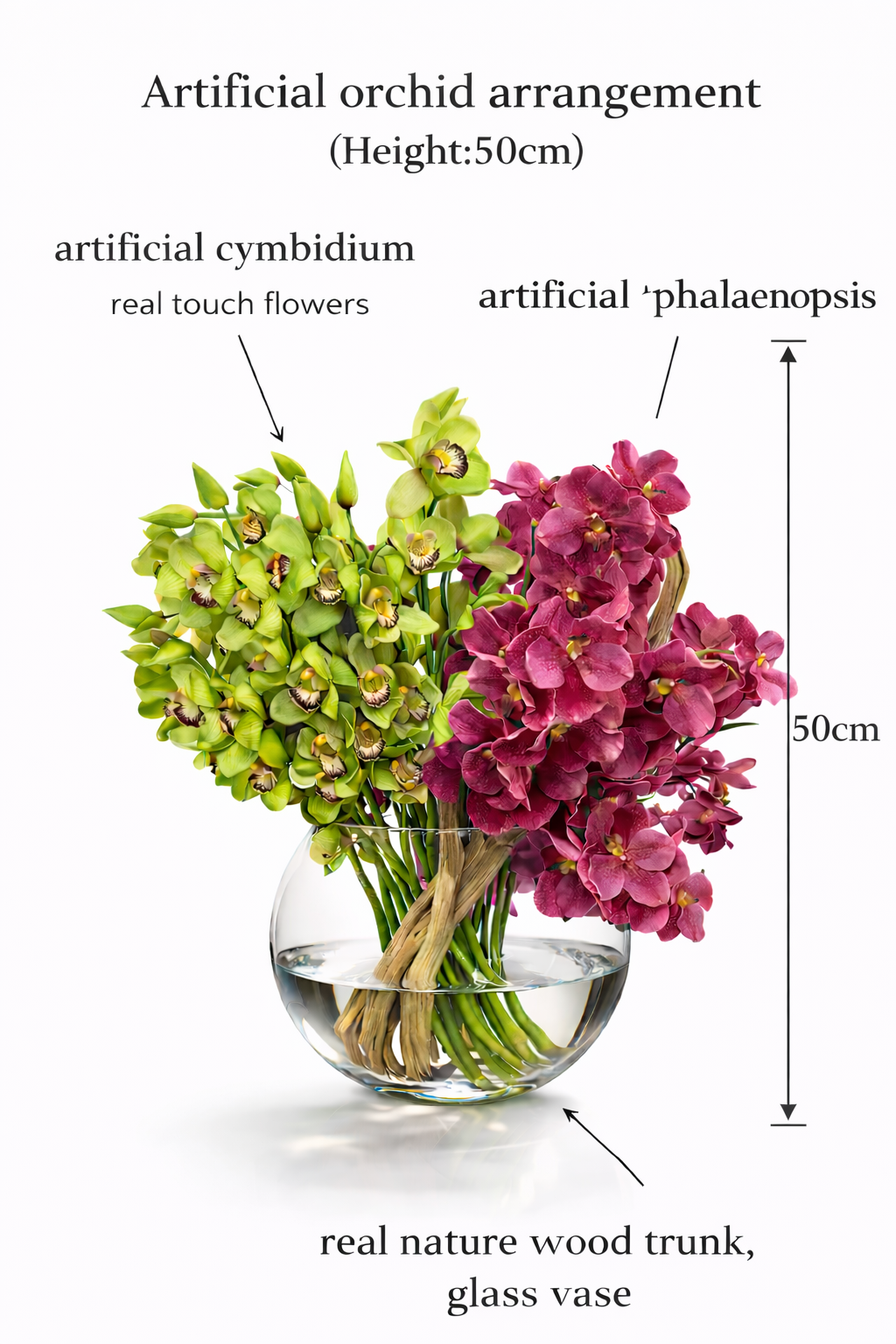 Luxury Artifical Orchid Floral