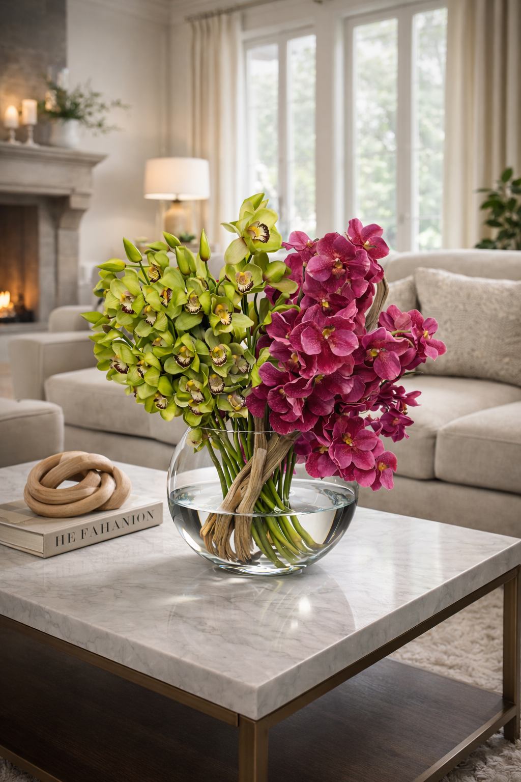 Luxury Artifical Orchid Floral