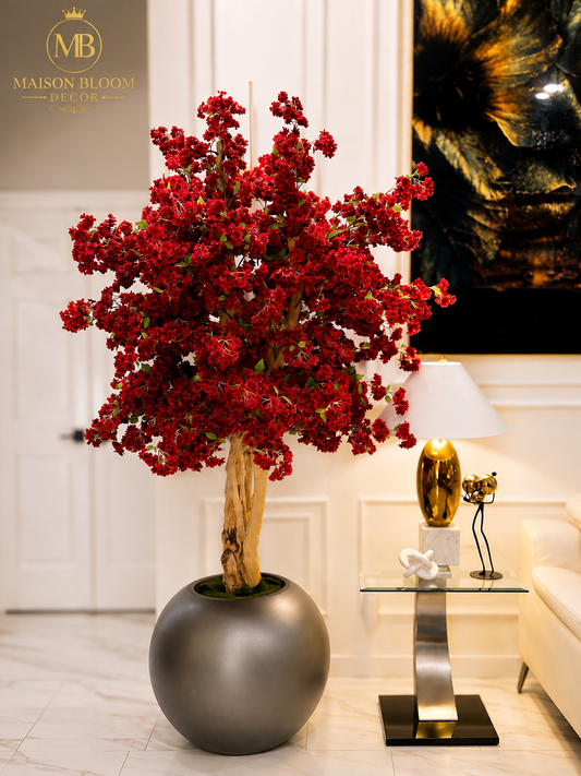 Luxury Red Cherry Blossom Tree